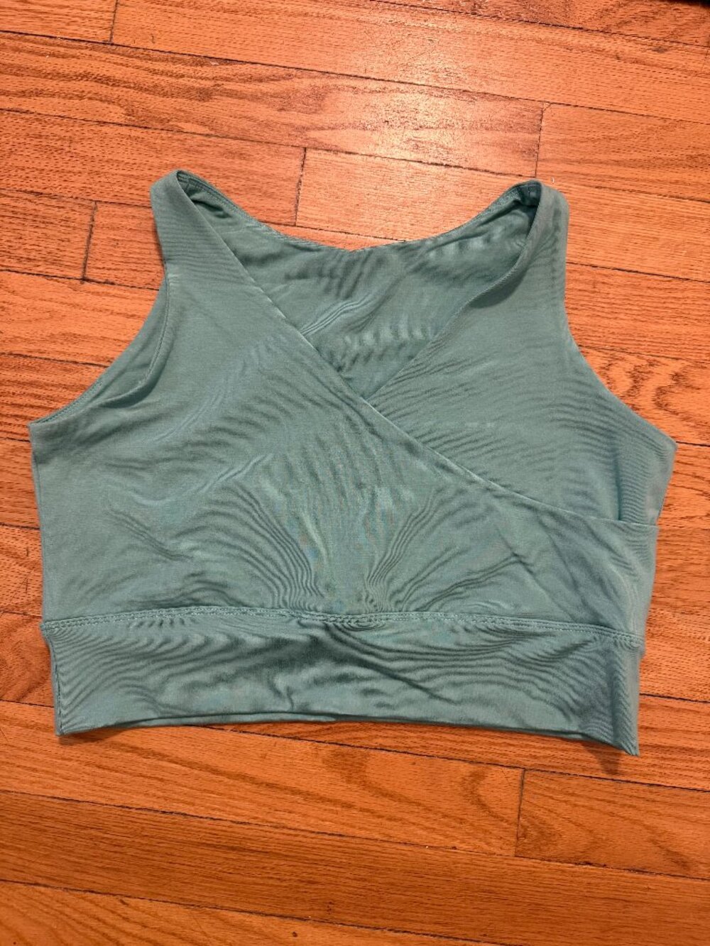 Free Label Seafoam Wrap-Front Reversible Dani Bra